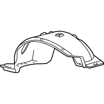 Mazda B2500 Wheelhouse - 1F20-56-114