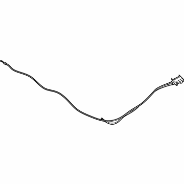 Mazda CX-90 Hood Release Cable - KBB3-56-720A