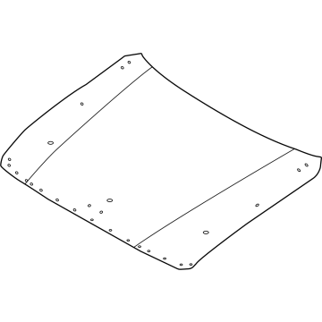 Mazda CX-90 Hood - KBY2-52-31X
