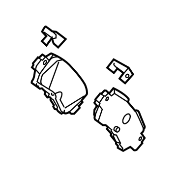 Mazda Brake Pads - TKY8-26-48ZB