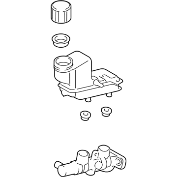 Mazda 6 Brake Master Cylinder Repair Kit - GJ9M-43-400R-0B