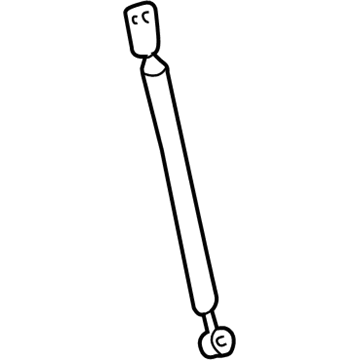 Mazda MPV Liftgate Lift Support - LC62-62-620F