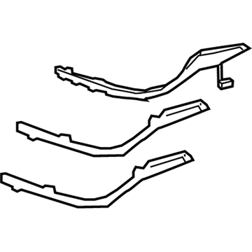 Mazda G46L-51-070B Lower Molding
