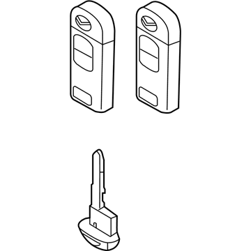 Mazda Key Fob - TDYK-67-5DY