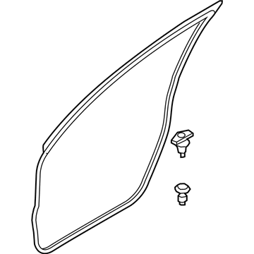 Mazda CX-3 Door Seal - D10E-59-760