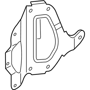 Mazda L33L-18-885B Bracket L33L-18-885B Mazda Bracket Illustration 1 of 1