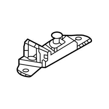 Mazda Rear Door Striker - DN4F-73-361A
