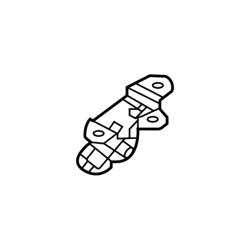 Mazda Rear Door Striker - DN4E-73-361A