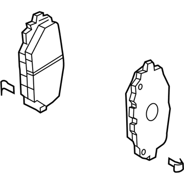 Mazda MX-5 Miata Brake Pads - NAYJ-33-28ZB