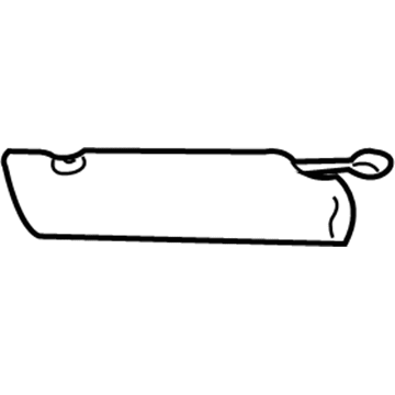 Mazda B4000 Sun Visor - 1F81-69-210