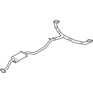 Mazda CX-9 Exhaust Pipe - CA11-40-300C
