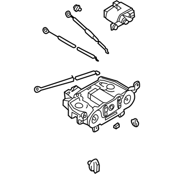 Mazda Protege5 A/C Switch - BL8W-61-190F