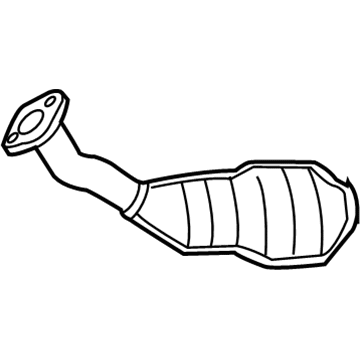 Mazda B4000 Exhaust Pipe - 1FAD-20-50XB