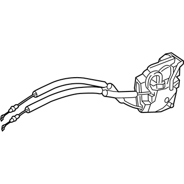 Mazda 3 Door Latch Assembly - BHN9-59-310A