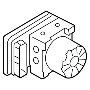 Mazda ABS Pump And Motor Assembly - BEYC-43-7A0B
