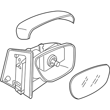 Mazda CX-9 Car Mirror - L208-69-1A1A-06