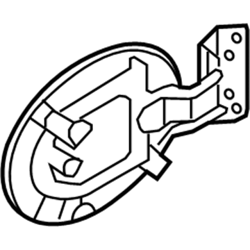 Mazda Fuel Door - C235-42-410B