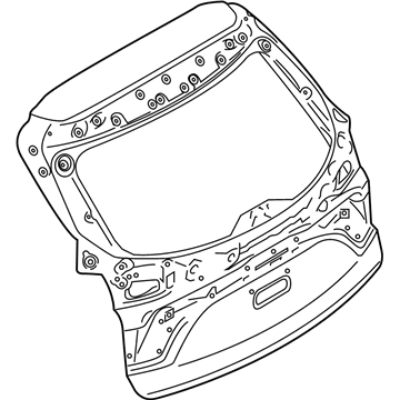 Mazda Liftgates - TKY1-62-02XB