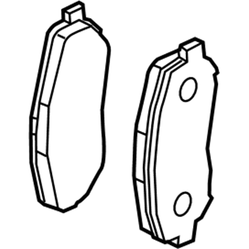 Mazda Brake Pads - B6YS-33-28ZB