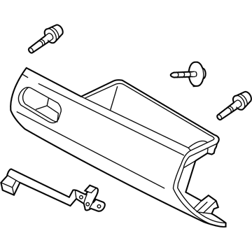 Mazda Glove Box - EH45-64-030A-02