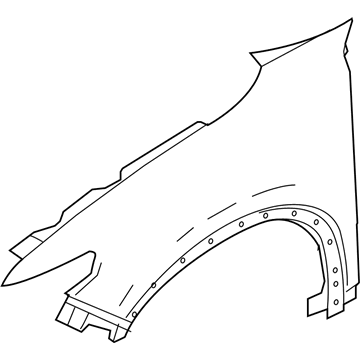 Mazda CX-9 Fender - TK48-52-111G