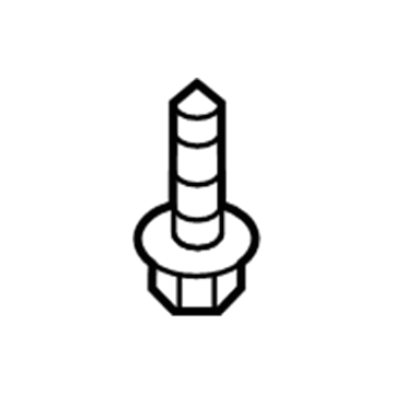 Mazda K011-43-7A7 Mount Bracket Screw
