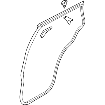 Mazda Door Seal - KB7W-72-760