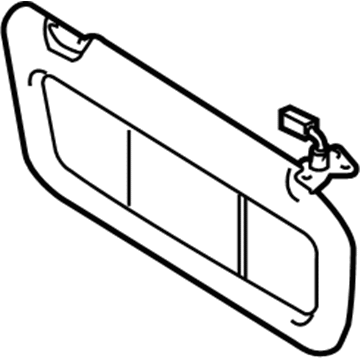Mazda Sun Visor - FE88-69-320B-77
