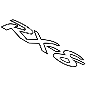Mazda RX-8 Emblem - F151-51-721A