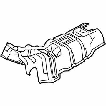 Mazda 3 Exhaust Heat Shield - BCJM-56-452B
