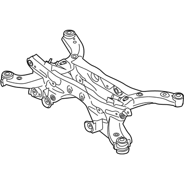 Mazda Rear Crossmember - KD35-28-80XH