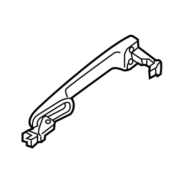 Mazda MX-30 EV Exterior Door Handle - DJJK-59-410B-PR