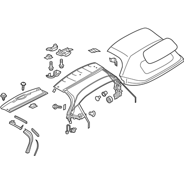 Mazda ND5V-R1-020-20 Top Assembly