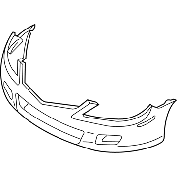 Mazda 6 Bumper Cover - GPYA-50-031A-BB