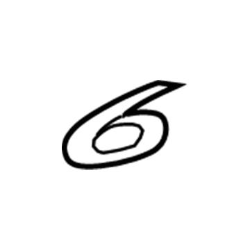 Mazda 6 Emblem - GS3L-51-721
