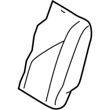 Mazda LD49-88-231-05 Seat Back Cover