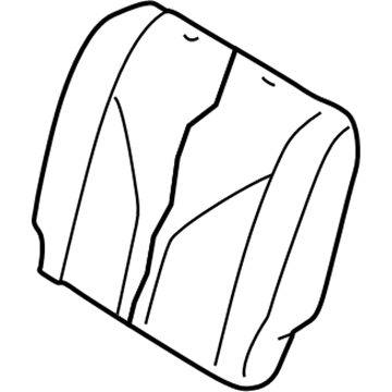 Mazda LD49-88-230-05 Seat Back Assembly