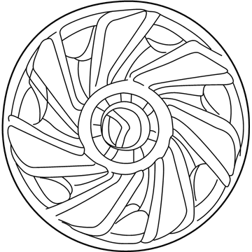 Mazda MPV Wheel Cover - LD47-37-170B