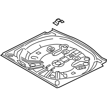 Mazda CX-5 Floor Pan - KBYW-53-750