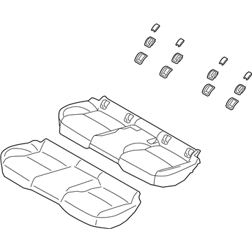 Mazda 3 Seat Cushion - BEPP-57-200H-02