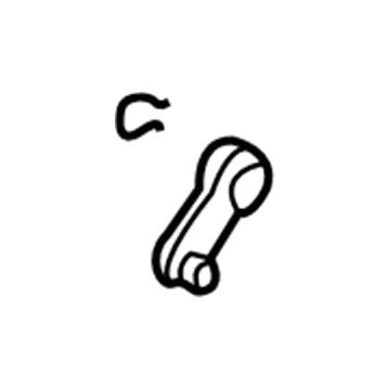 Mazda Window Crank Handle - BW0A-58-580-42