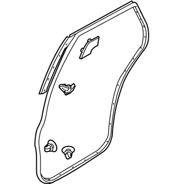 Mazda CX-7 Door Seal - EG21-72-760P