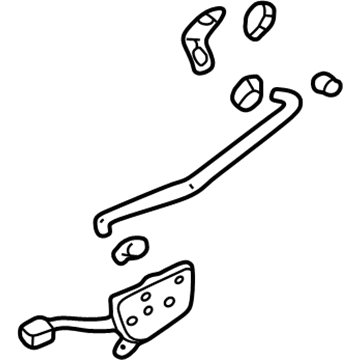 Mazda Tailgate Lock - BL8E-56-820
