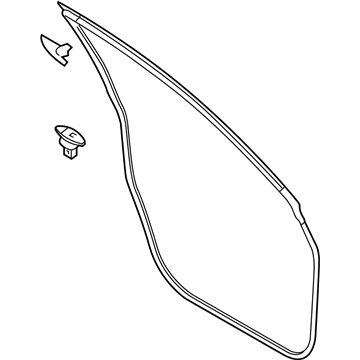 Mazda CX-9 Door Seal - TK48-59-760B