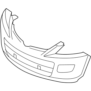 Mazda CX-9 Bumper Cover - TE69-50-031A-BB