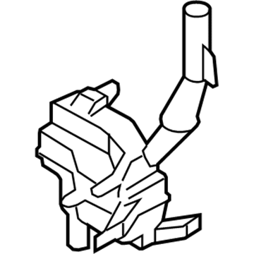 Mazda CX-7 Windshield Washer Fluid Reservoir - L206-67-481B