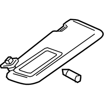 Mazda CX-9 Sun Visor - TK78-69-270-75