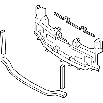 Mazda 6 Radiator Support - GBVG-50-1C0