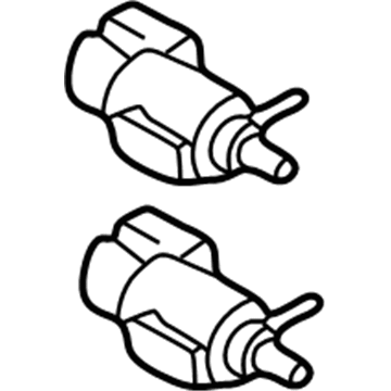 Mazda EGR Vacuum Solenoid - K801-18-741