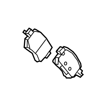 Mazda 6 Brake Pads - GMY0-26-43ZC